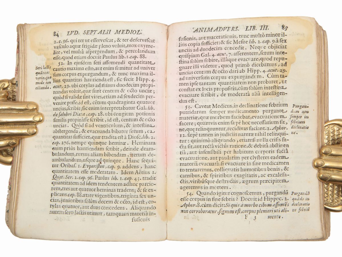 Lodovico Settala - Animadversionum, & Cautionum Medicarum Libri Septem - De Naevis Liber