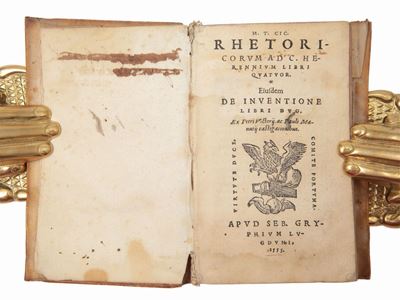 Rhetoricorum Ad C. Herennium Libri Quatuor. Eiusdem De Inuentione Libri Duo