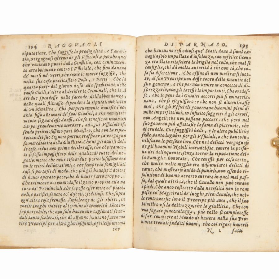 De' Ragguagli di Parnaso di Traiano Boccalini Romano. Centuria Prima