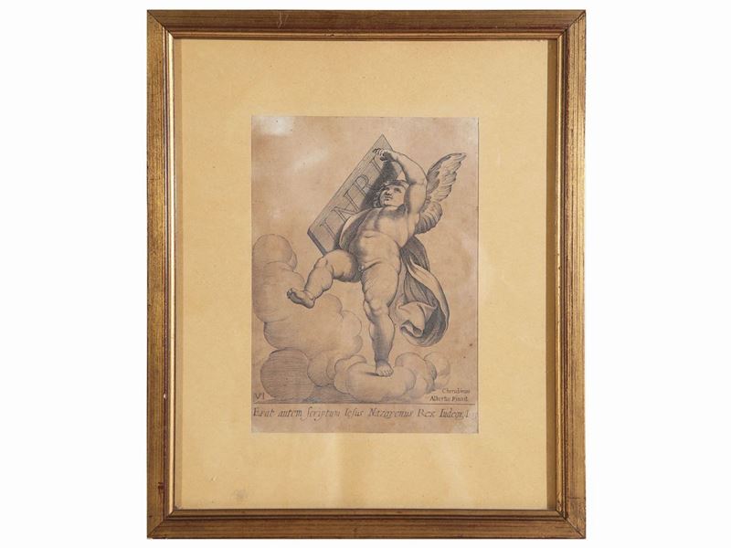 Alberto Cherubini - Putti con Simboli della Passione