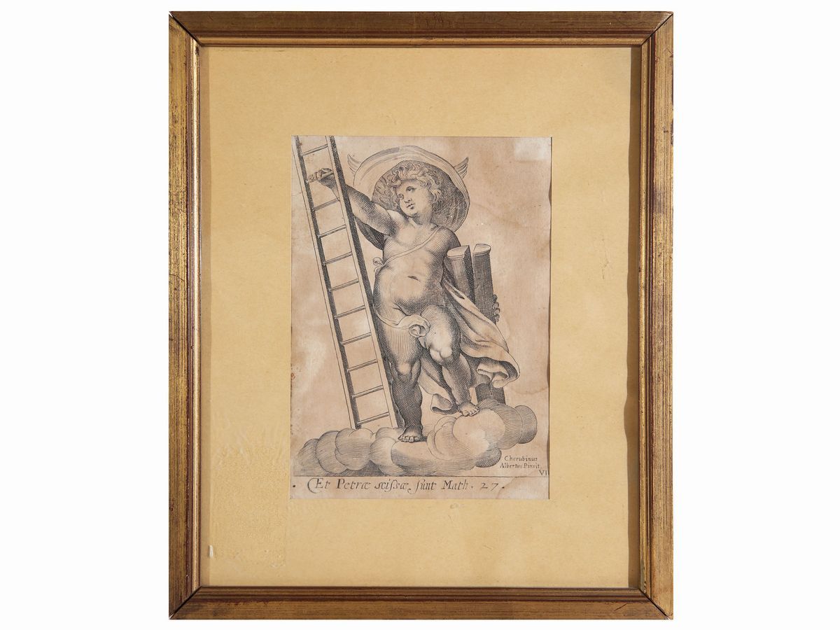 Alberto Cherubini - Putti con Simboli della Passione