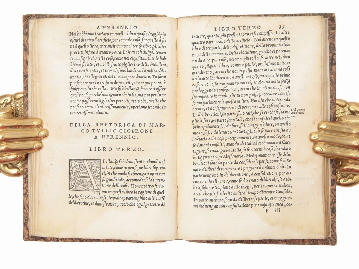 Rhetorica di Marco Tullio Cicerone, Tradotta di Latino in Lingua Toscana, per Antonio Brucioli