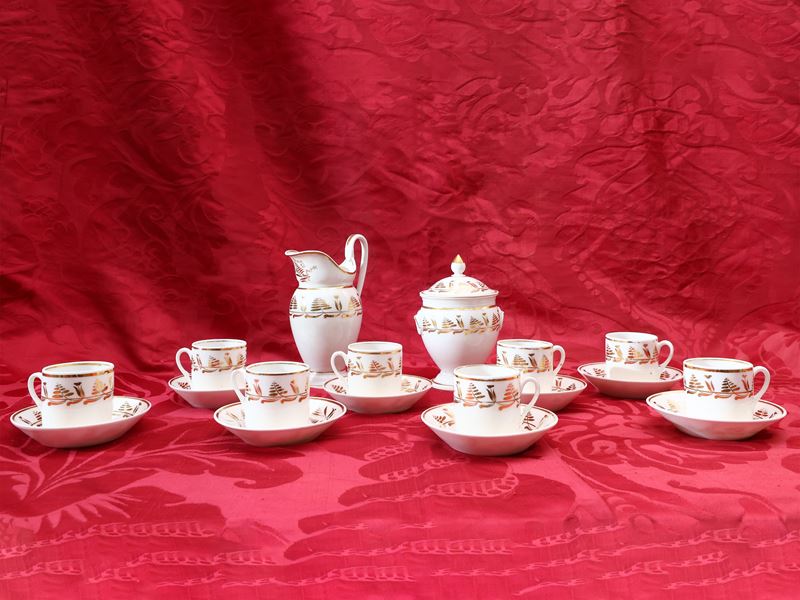 Servizio da Caffe in Porcellana