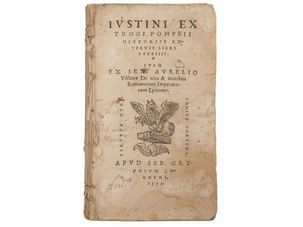 Marcus Iunianus Iustinus - Iustini Ex Trogi Pompei historiis externis libri XXXXIIII...