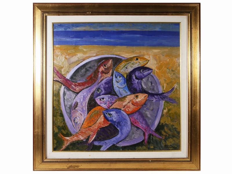 Saverio Terruso - Composizione di Pesci