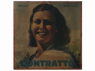 Locandina Pubblicitaria Vermut