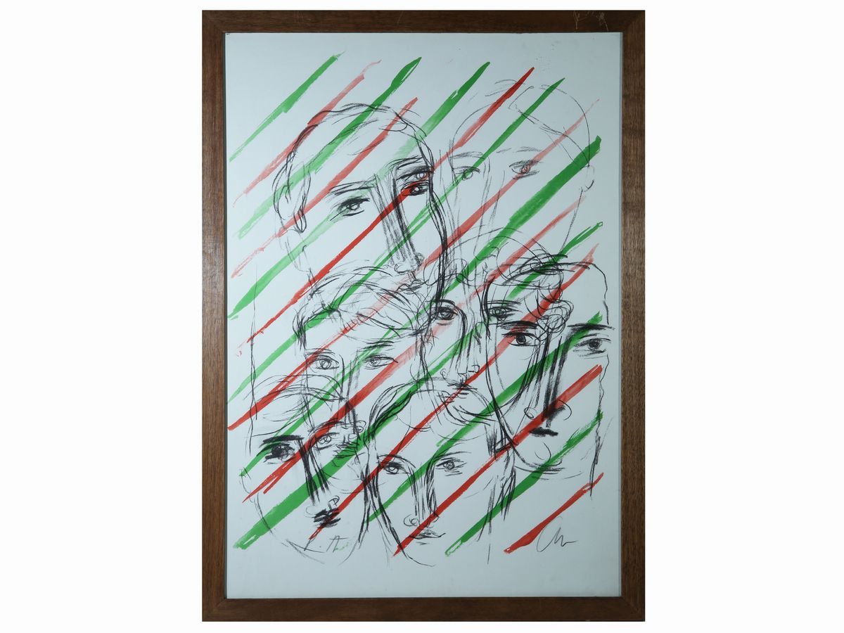 Lotto di Grafica: Alberto Sughi, Sandro Chia e Pietro Annigoni