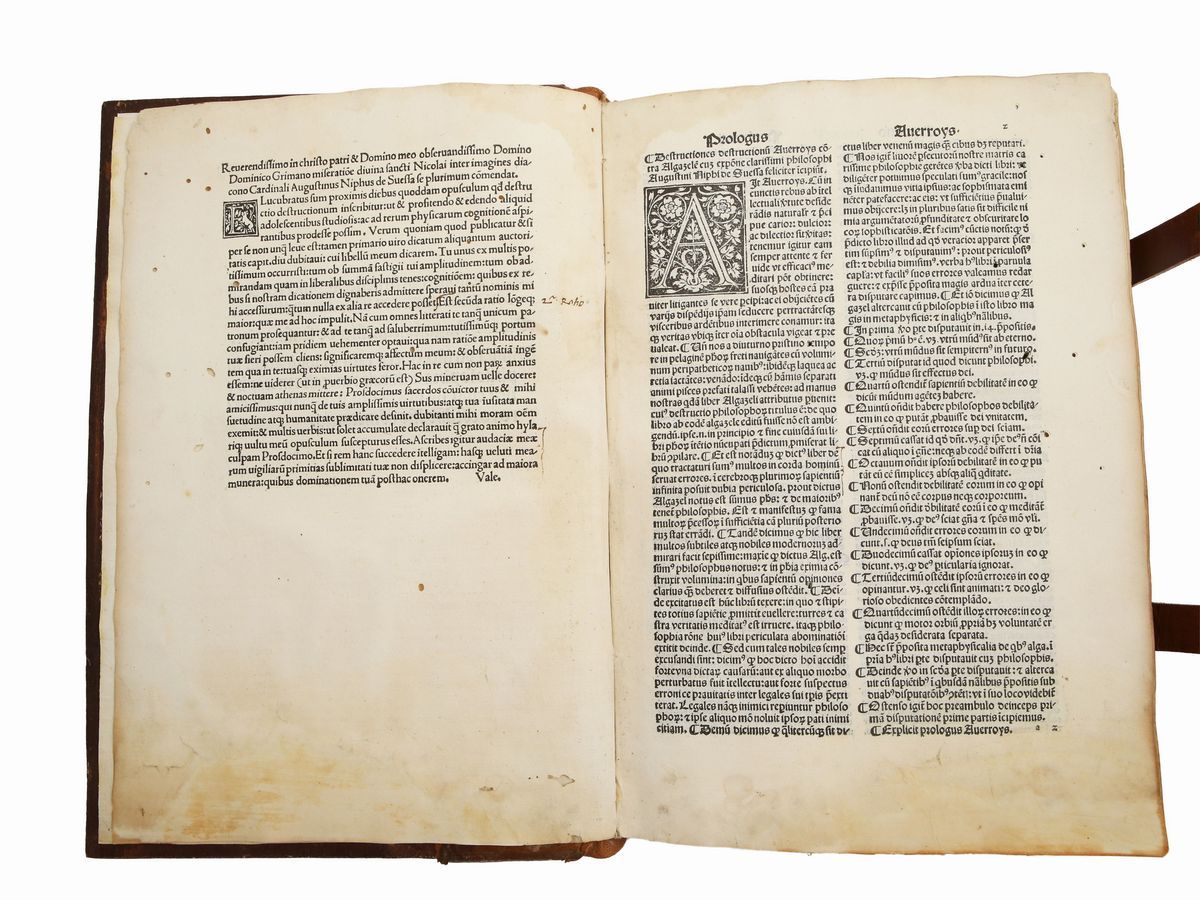 Agostino Nifo - Destructiones Destructionum Auerroys Cum Augustini Niphi De Suessa Expositione...