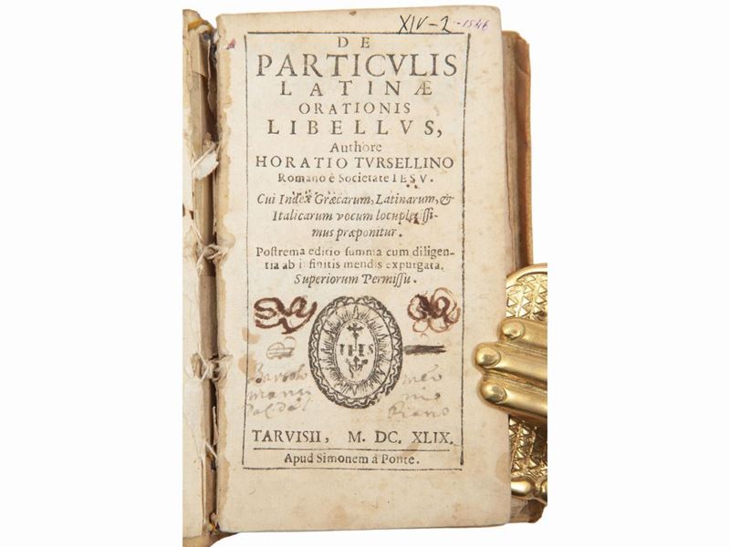 Orazio Torsellini - De Particulis Latinae Orationis Libellus...