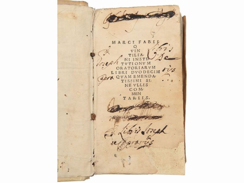 Marcus Fabius Quintilianus - Marci Fabii Quintiliani Institutionum Oratoriarum Libri Duodecim...