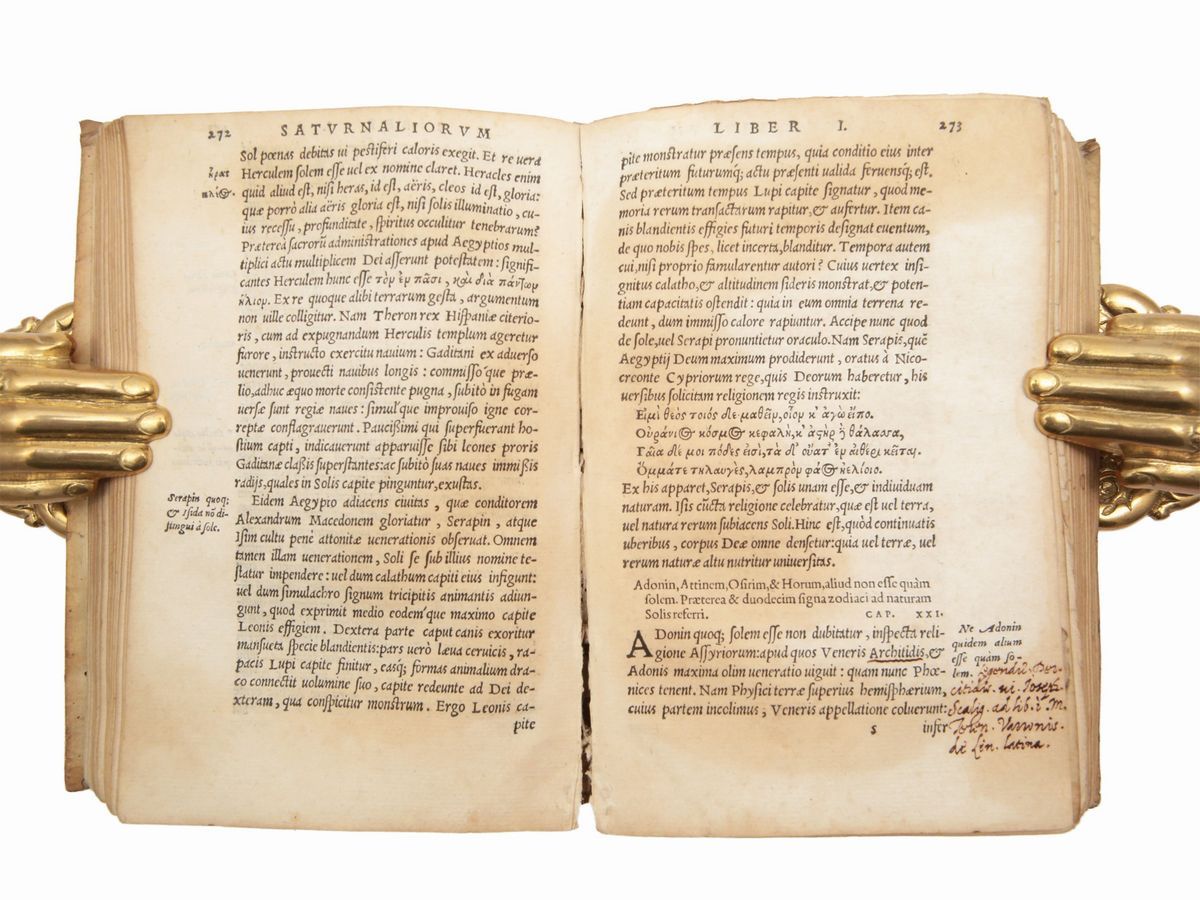 Ambrosius Aurelius Theodosius Macrobius - In Somnium Scipionis, Lib. II. Saturnaliorum, Lib. VII....