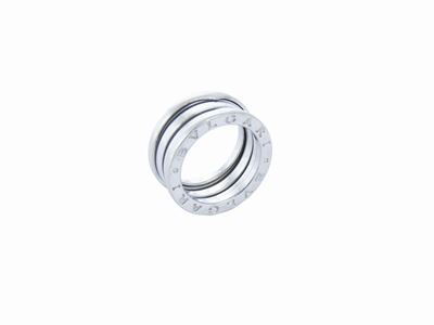 Anello in Oro Bianco Bulgari B.zero1