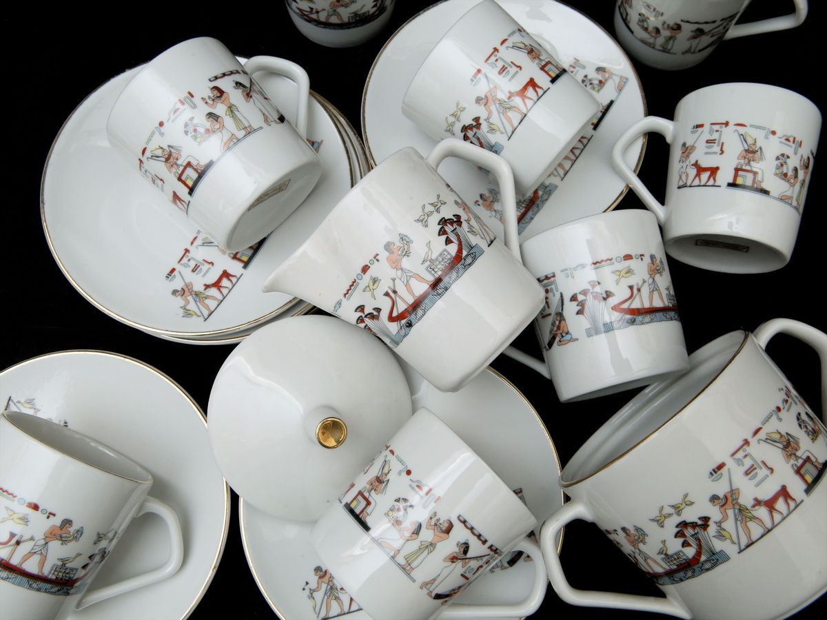 Servizio da Caffè in Porcellana Tedesca