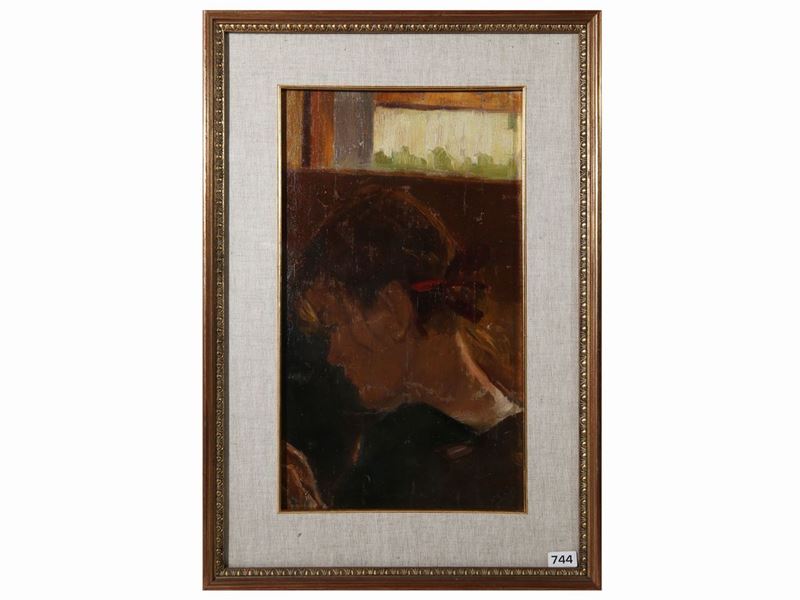 Giuseppe Fraschetti - Volto di Ragazza