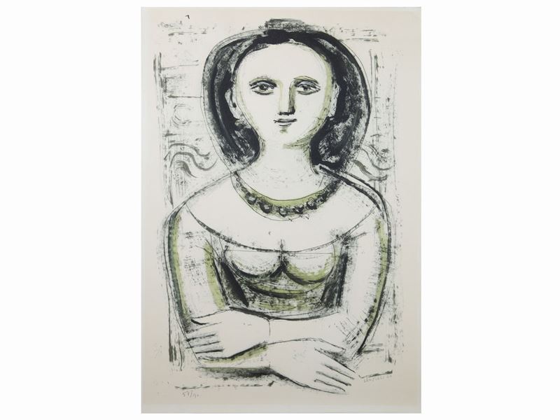 Massimo Campigli - Figura Femminile
