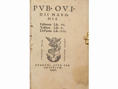 Fastorum Lib. Vi. Tristium Lib. V. De Ponto Lib. Iiii