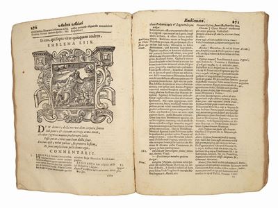 [emblemata Cum Commentariis Claudii Minois I. C. Francisci Sanctii Brocensis]
