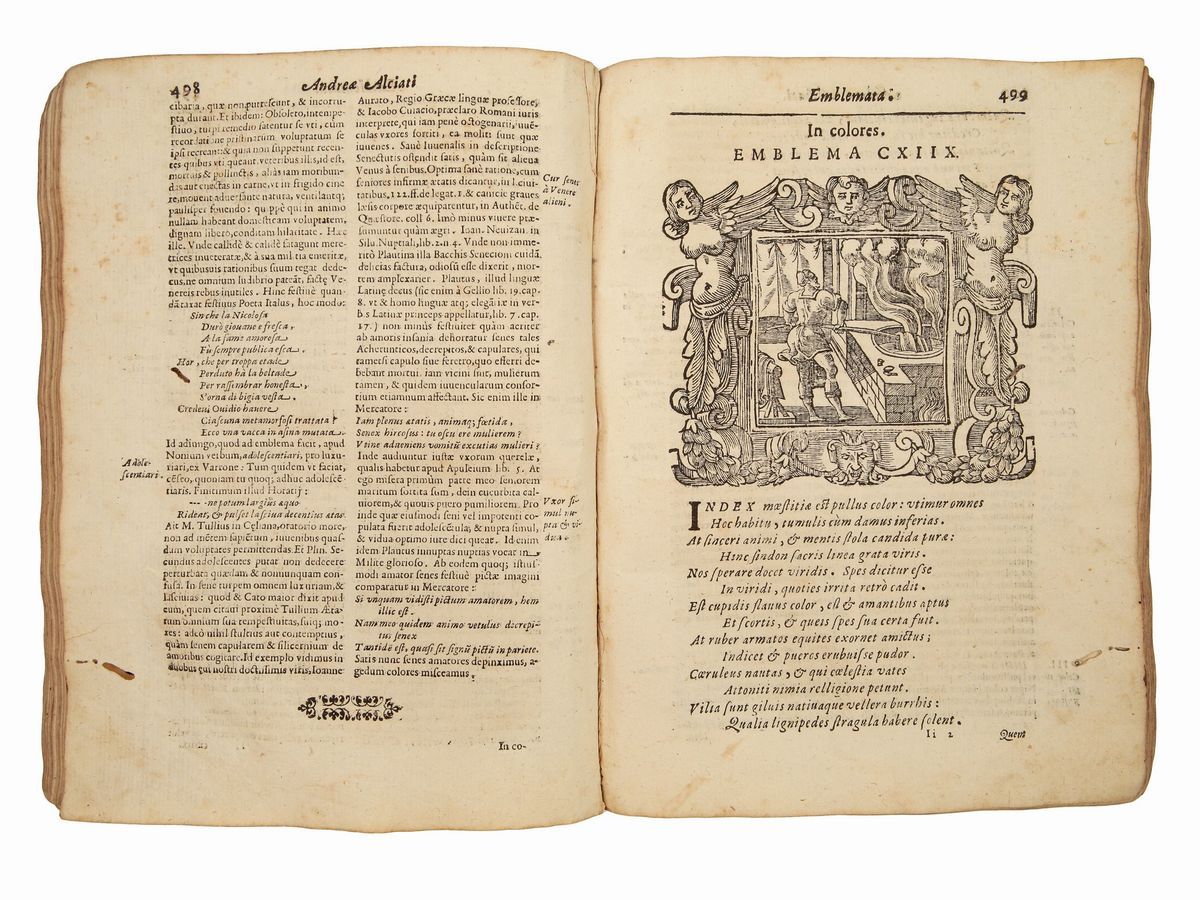 Andrea Alciati - [emblemata Cum Commentariis Claudii Minois I. C. Francisci Sanctii Brocensis]