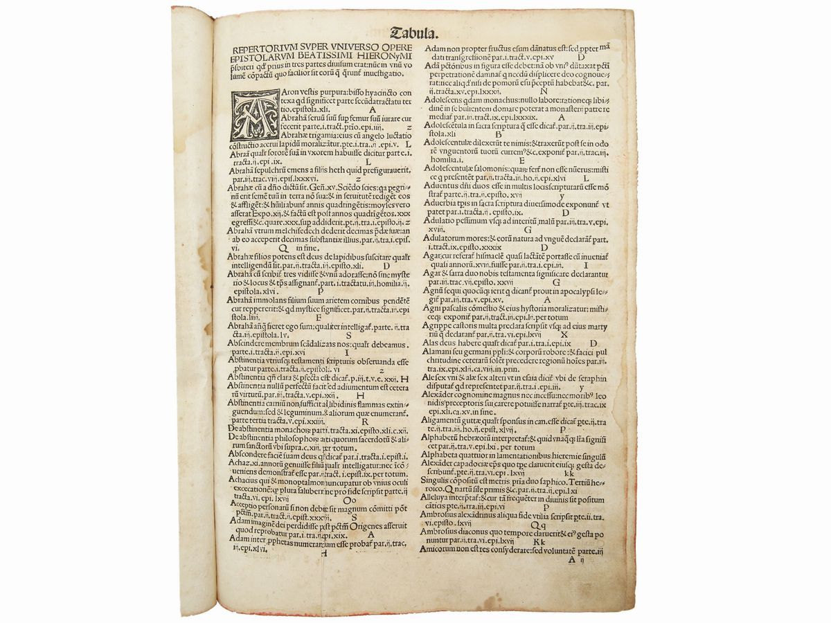 Hieronymus (santo) - Epistole Sancti Hieronymi