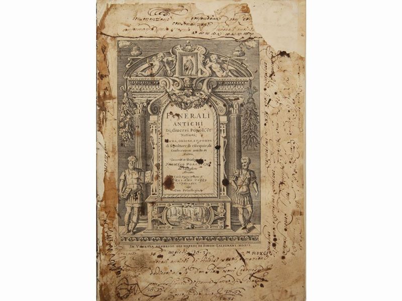Tommaso Porcacchi - Funerali Antichi di Diuersi Popoli, Et Nationi...