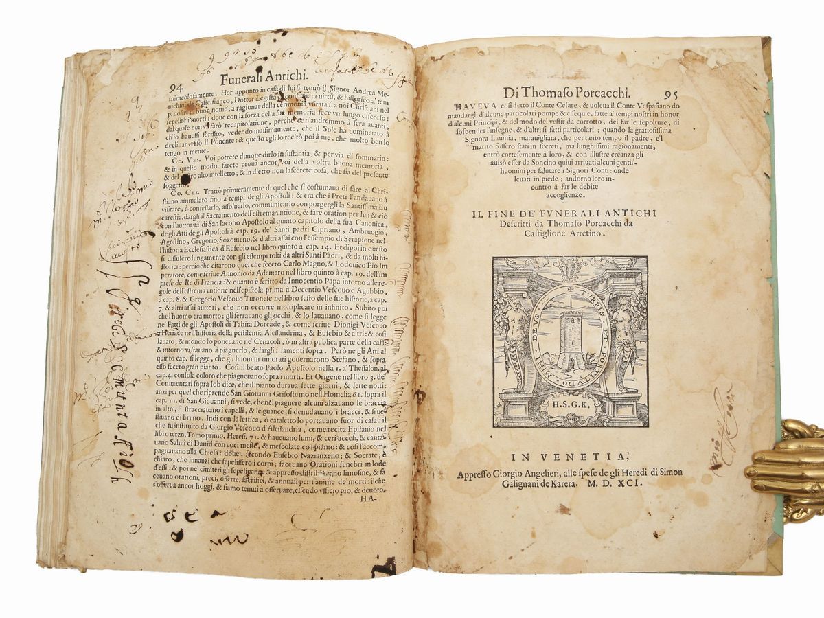 Tommaso Porcacchi - Funerali Antichi di Diuersi Popoli, Et Nationi...