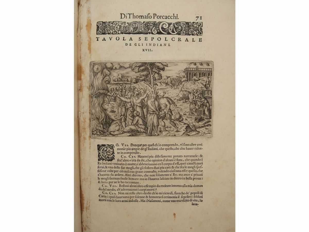 Tommaso Porcacchi - Funerali Antichi di Diuersi Popoli, Et Nationi...