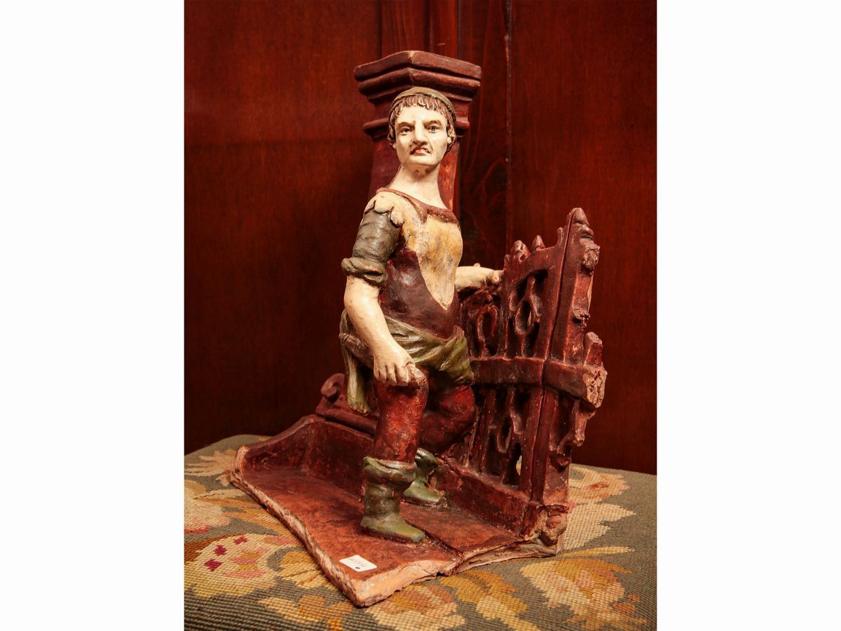 Gruppo da Presepe in Terracotta Policroma