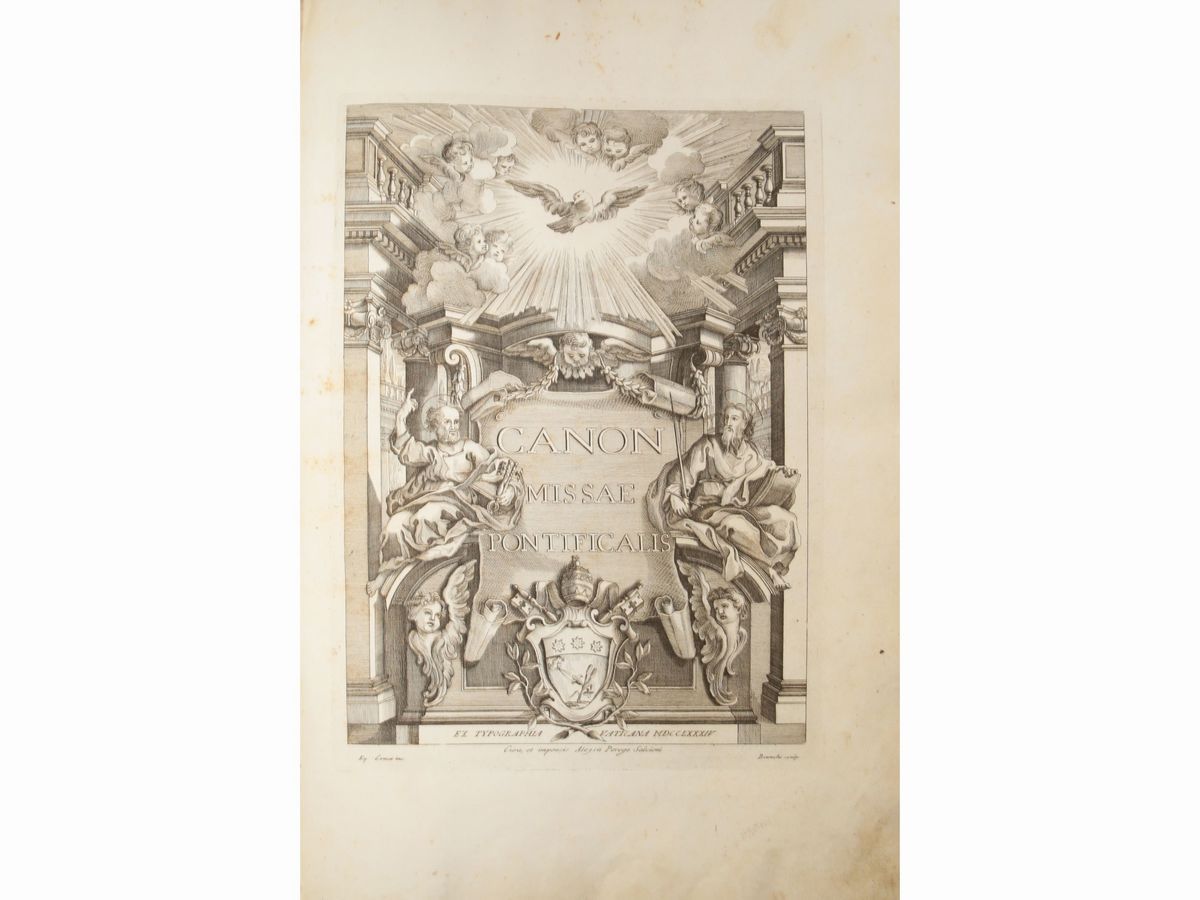 Canon Missae Ad Usum Episcoporum, Et Praelatorum Solemniter, Vel Private Celebrantium