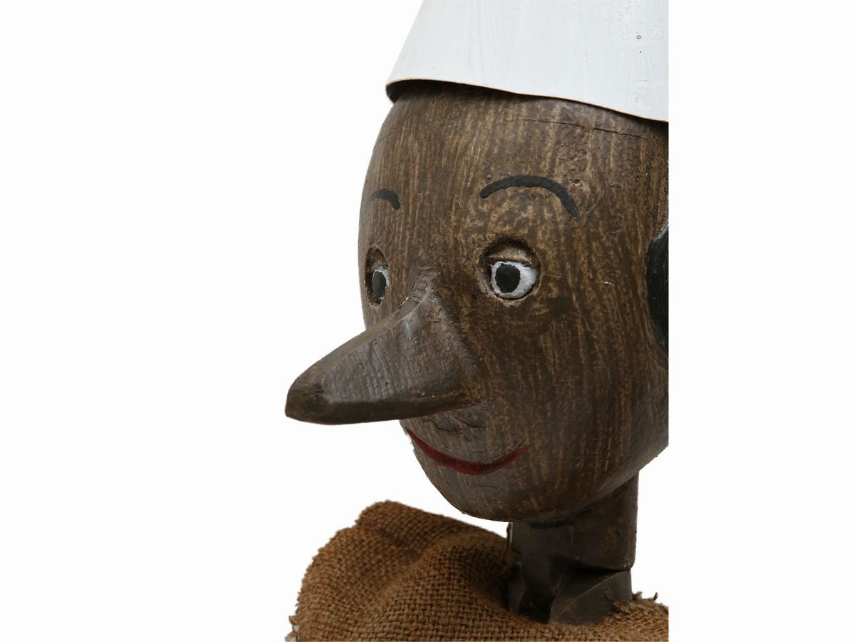 Grande Pinocchio in Legno Tenero