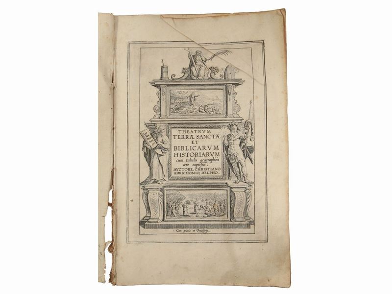 Cristiaan Van Adrichem - Theatrum Terrae Sanctae Et Biblicarum Historiarum Cum Tabulis Geographic...