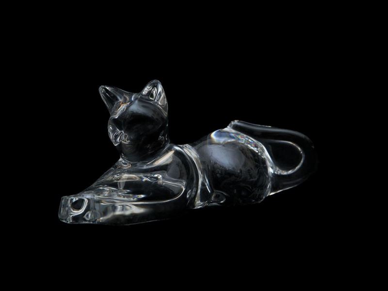 Gatto in Cristallo Baccarat