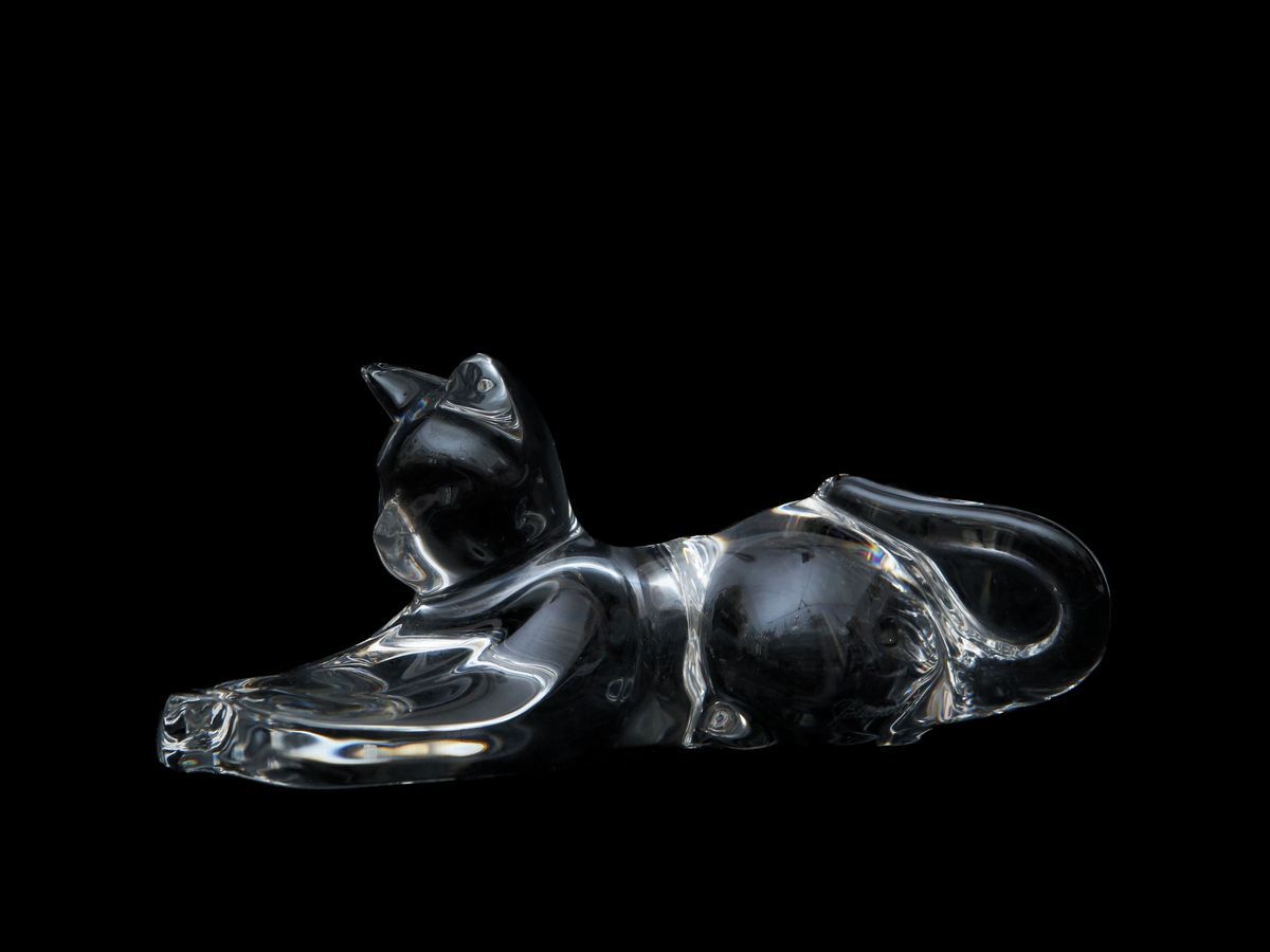 Gatto in Cristallo Baccarat