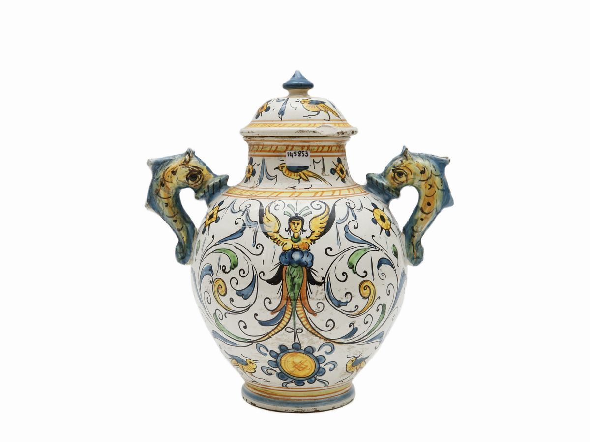 Orciolo in Terracotta Smaltata