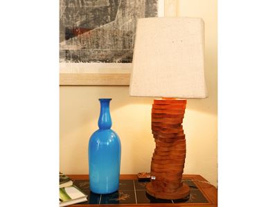 Lampada da Tavolo 'la Quadra' Mario Ceroli