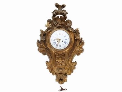 Orologio Cartel in Bronzo Dorato