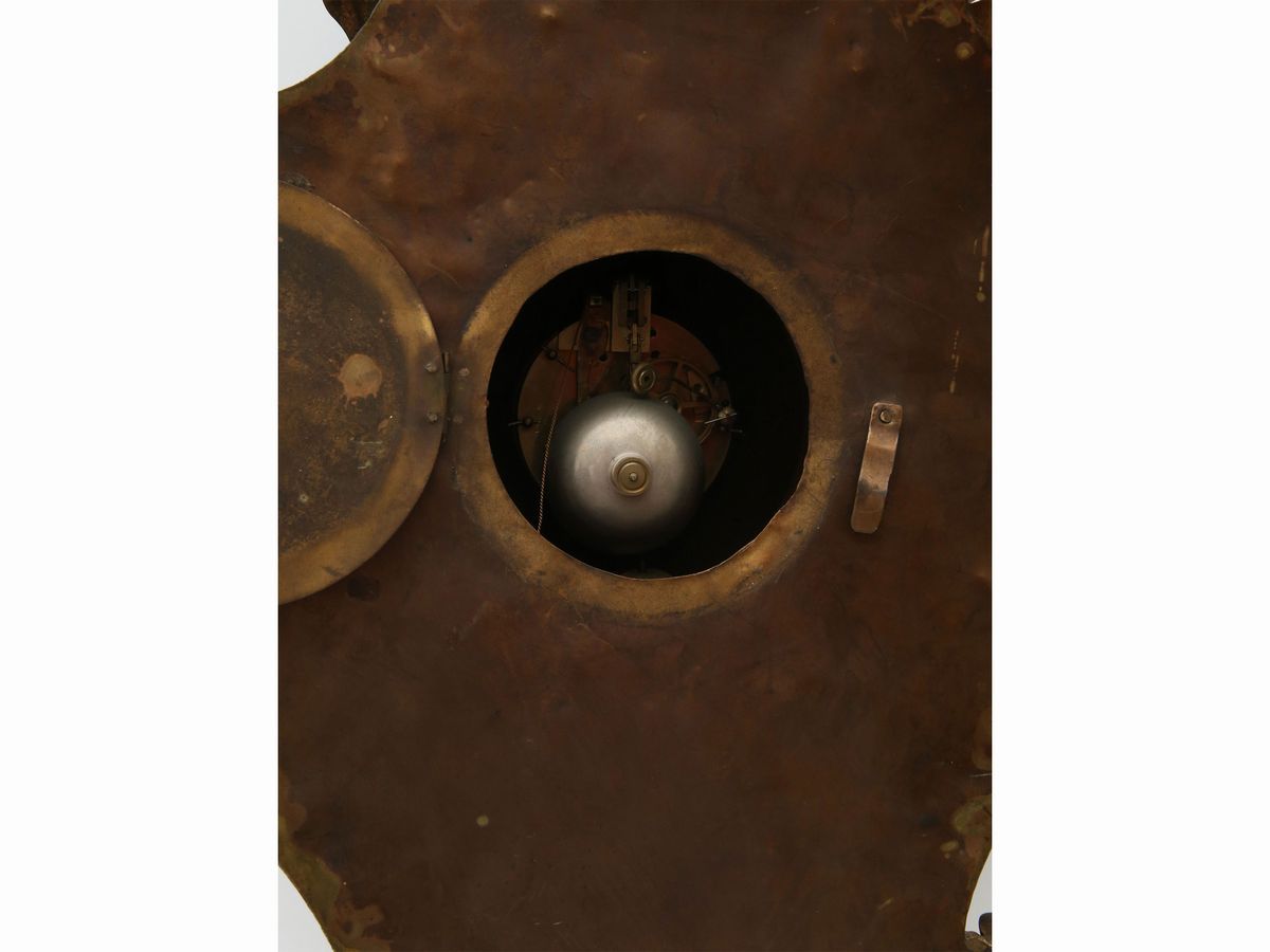Orologio Cartel in Bronzo Dorato