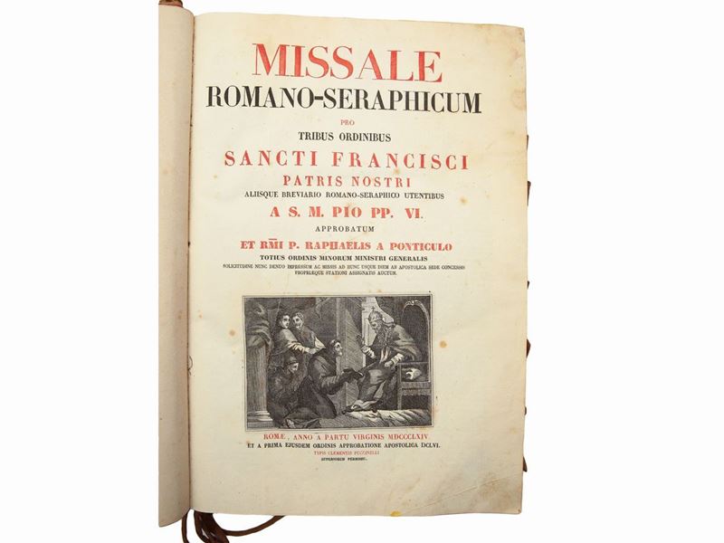 Missale Romano-seraphicum Pro Tribus Ordinibus Sancti Francisci Patris Nostri...