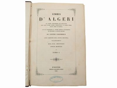 Storia D'algeri: dal Primo Stabilimento De' Cartaginesi Fino alle Ultime Guerre Combattutevi...