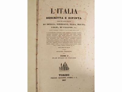 L'italia Descritta e Dipinta con le Sue Isole...