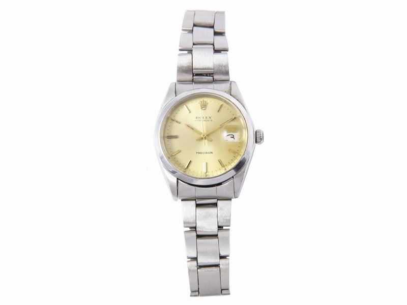 Orologio da Polso per Uomo Rolex Precision Oysterdate in Acciaio