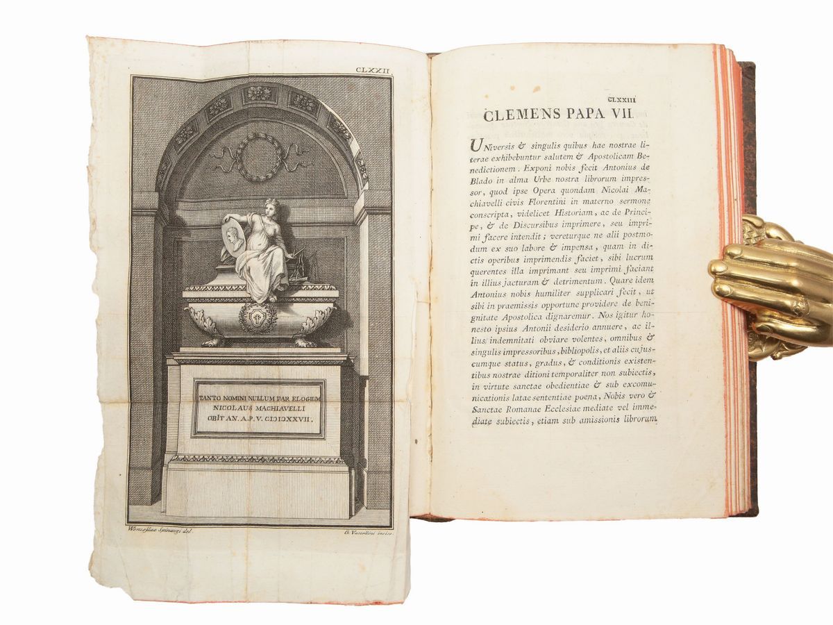 Opere di Niccolò Machiavelli Cittadino e Segretario Fiorentino