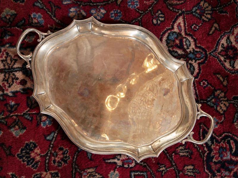 Guantiera Ovale in Argento