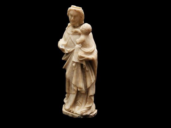 Scuola toscana - Alabaster sculpture