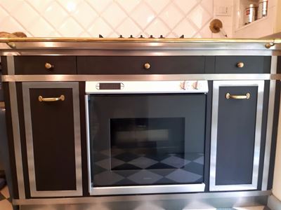 Elemento per Cucina in Acciaio, Barthel