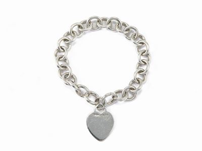 Bracciale con Pendente Tiffany & Co in Argento 925/1000