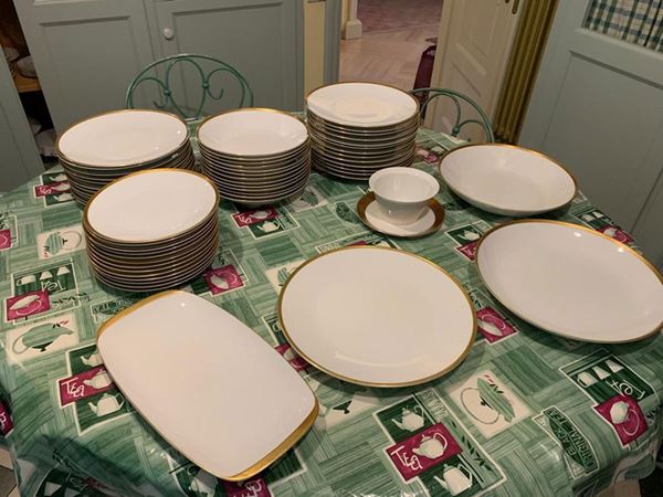 Porcelain plate service, Rosenthal