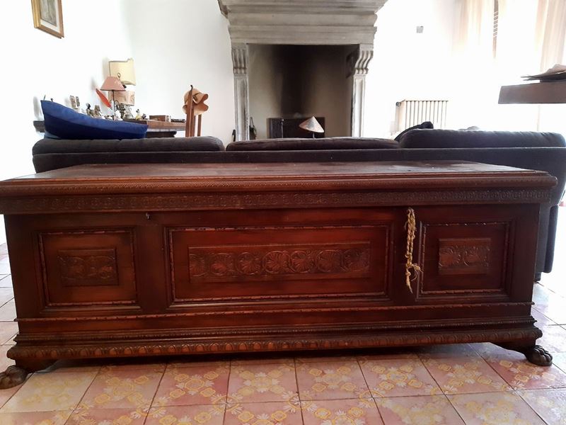 Cassapanca in Noce