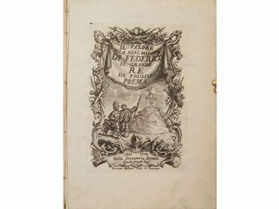 Il Valore alla Real Maesta di Federico il Grande Re di Prussia Poema