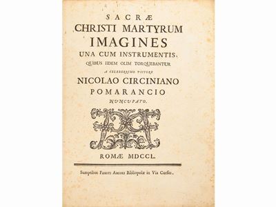 Sacrae Christi Martyrum Imagines...