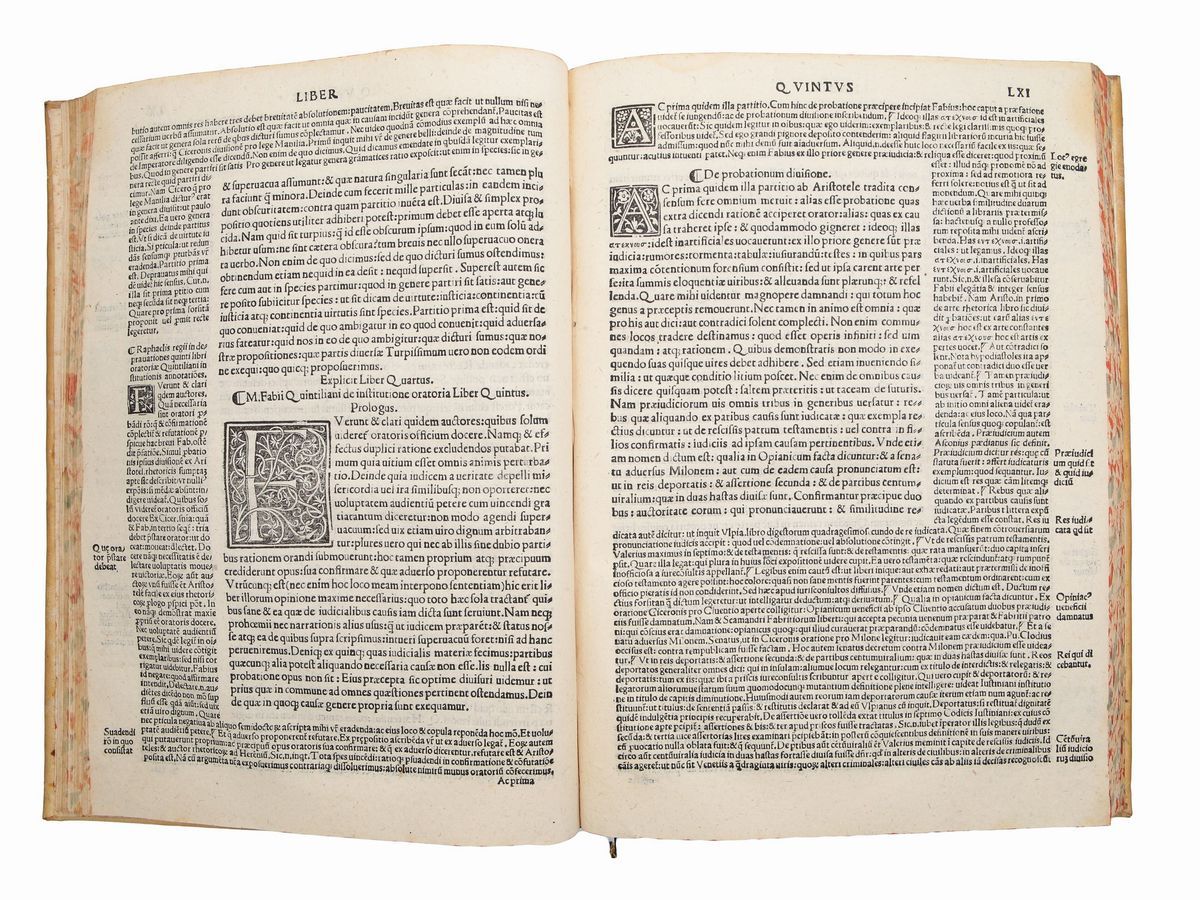 Marcus Fabius Quintilianus - Marci Fabij Quintiliani Oratoriarum Institutionum...